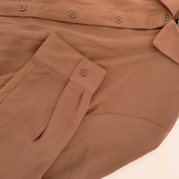 Forever 21 Dusty Rose Tunic with Waist Tie - Picture 2 of 4